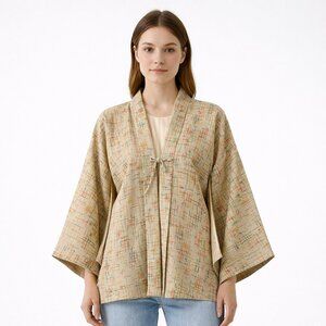 Preowned Elegant Authentic Japanese Kimono Jacket